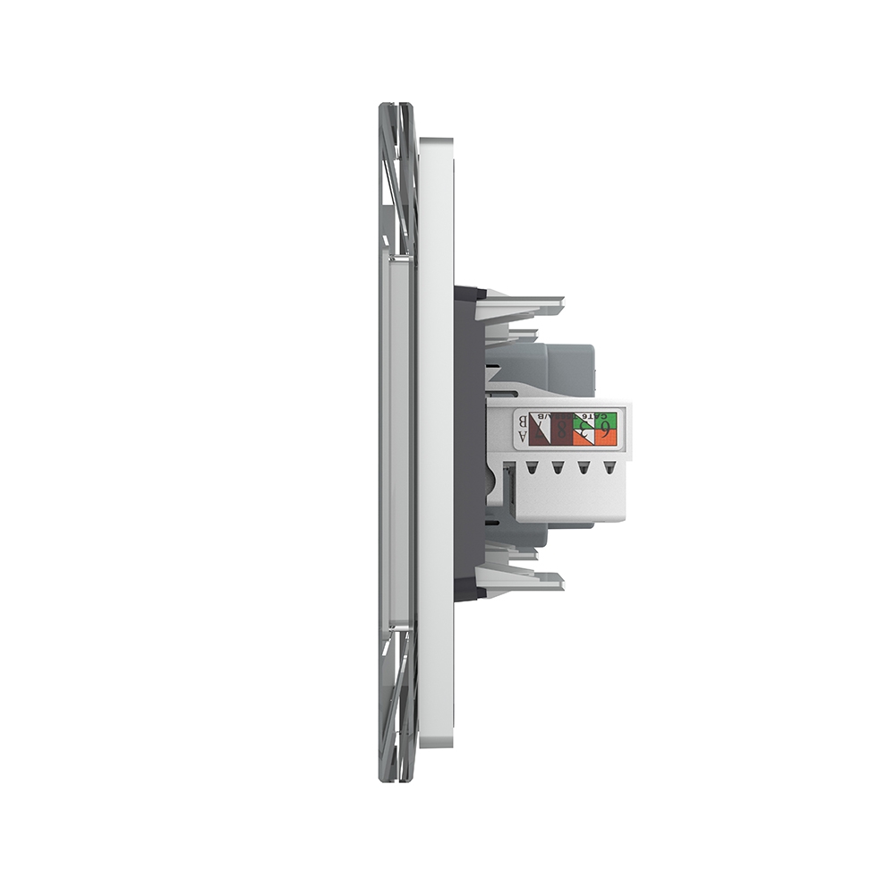 Priza Tripla Livolo Sticlă Schuko + TV/Internet - imagine 15