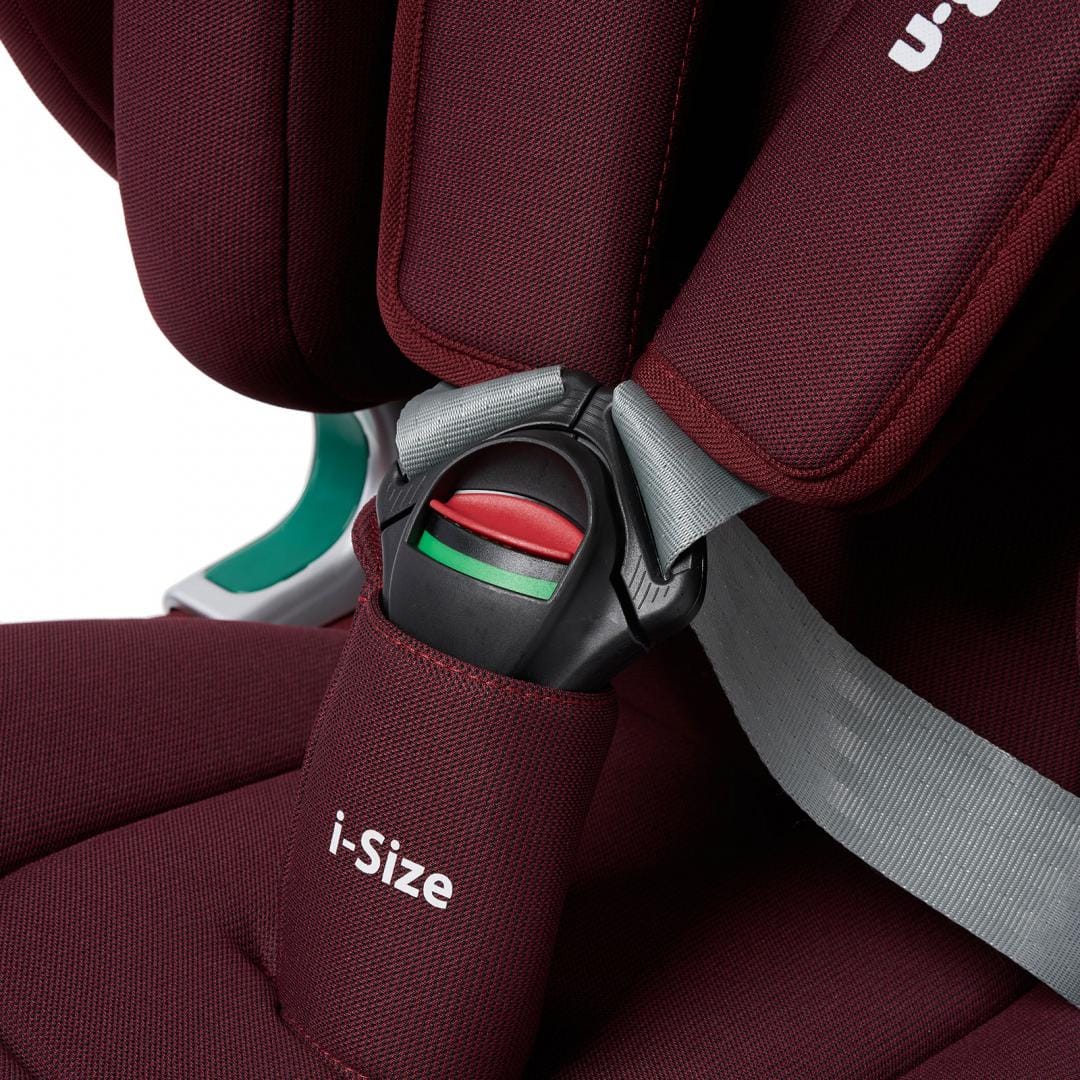 Scaun Auto I-Size Isofix 76-150cm cu Boxă Bluetooth - Roșu - imagine 21