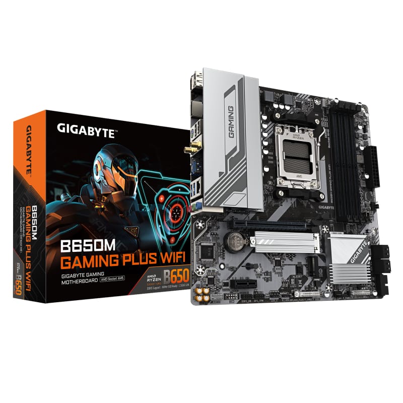 Placă de bază Gigabyte B650M GAMING PLUS WIFI AM5 - imagine 2