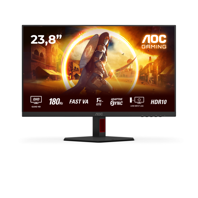 Monitor Gaming AOC Q24G4RE 23.8" QHD 180Hz IPS 1ms