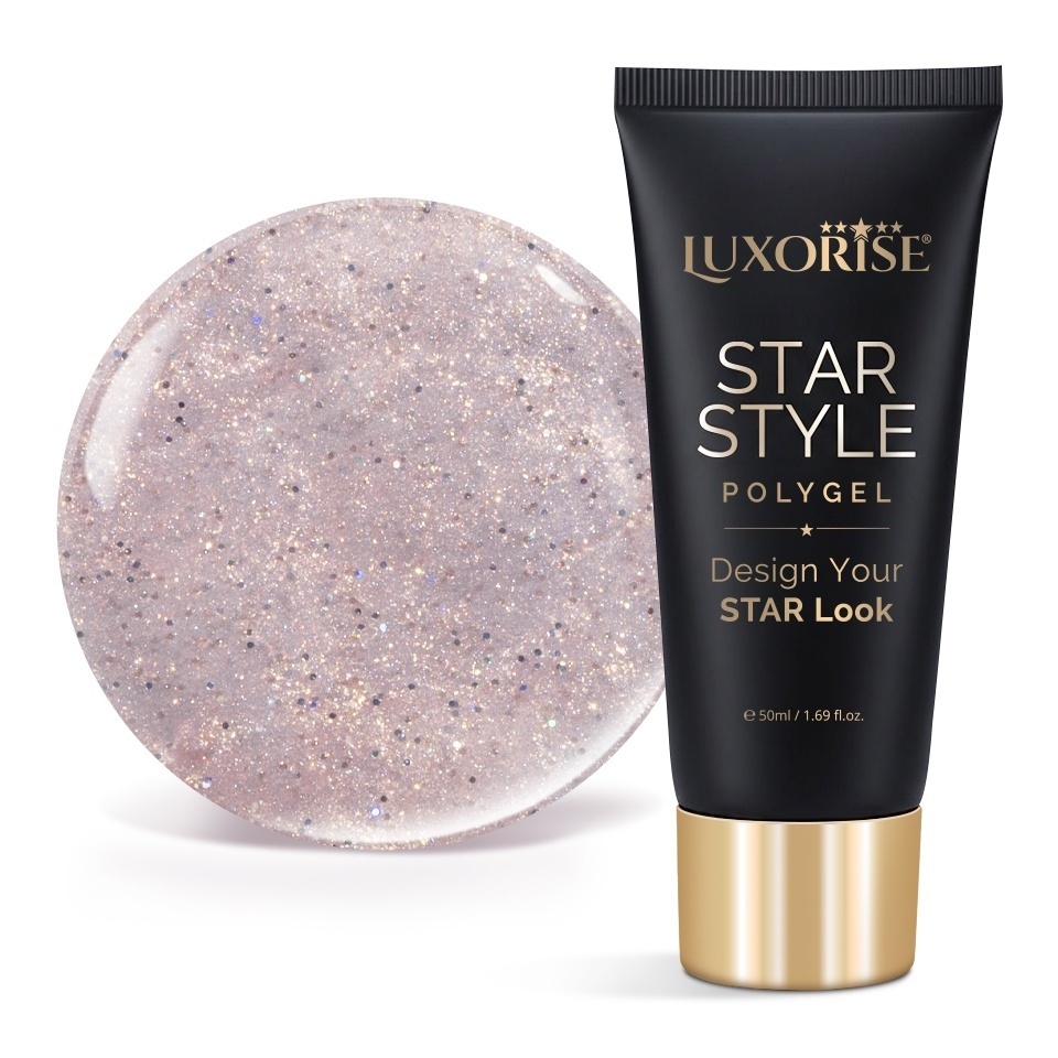 Polygel LUXORISE STAR STYLE - STAR SIGNATURE Collection, Golden Hour, 50ml