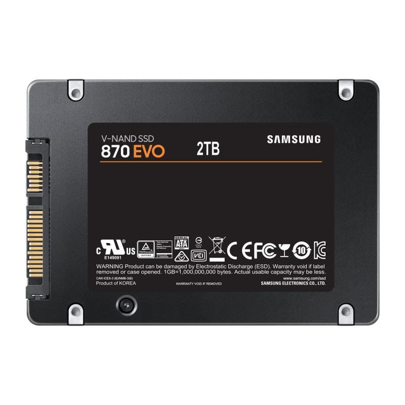 SSD Samsung 870 Evo 2TB SATA 3 - Viteză și Fiabilitate Superioară - imagine 3