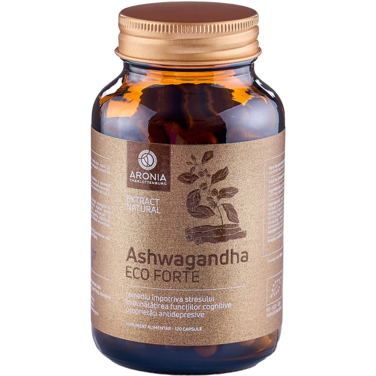 Ashwagandha ECO Forte 120cps Aronia Charlottenburg