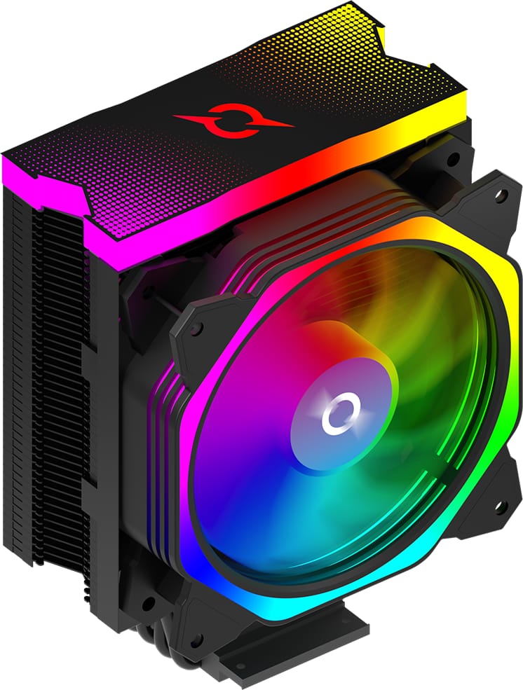 Cooler Procesor AQIRYS URANUS ARGB Negru - Performanță și Stil - imagine 2