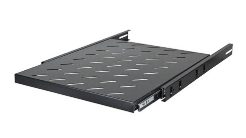 Tava culisanta pentru rack podea 19 inch ASYTECH ASY-SS-800F, adancime rack 800mm, 30kg, 485x500x45mm, negru RAL9004