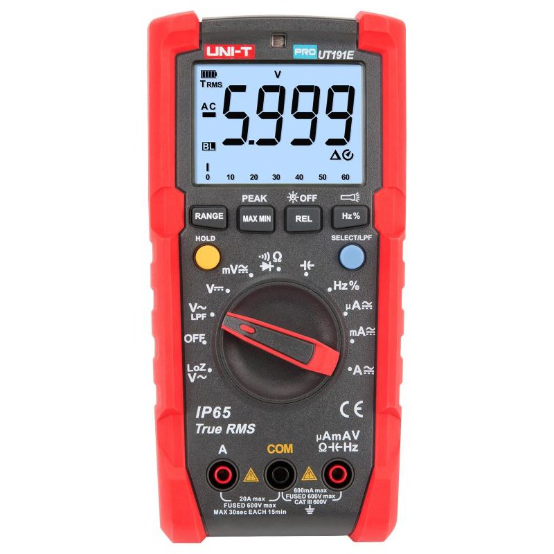 Multimetru digital profesional UNI-T UT191E, IP65