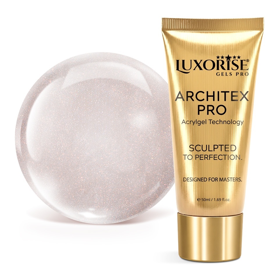 Polygel LUXORISE ARCHITEX PRO - Divine Sheen Collection, Soft Prosecco, 50ml
