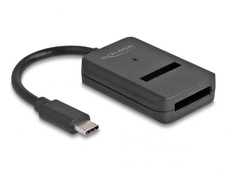 Docking Delock USB 3.2 C la M.2 NVMe/SATA