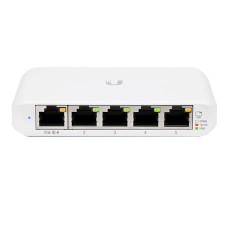 Switch UBIQUITI USW-FLEX MINI 5 Porturi Gigabit Compact - imagine 6