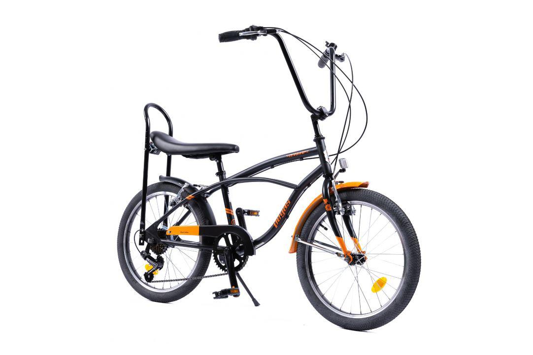 Bicicleta PEGAS STRADA MINI 7S 20'' Neagra - Pentru Copii - imagine 4