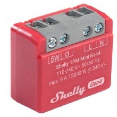 Shelly 1PM Mini Gen4 - Releu Smart Multiprotocol