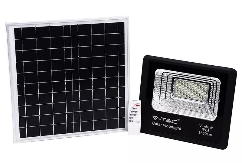 Reflector LED Solar V-Tac 20W Autonomie Mare