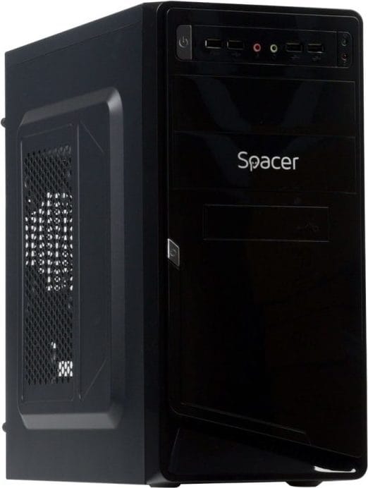 Carcasa Spacer SPC-MOON Mini Tower mATX - Compacta si Eficienta - imagine 2