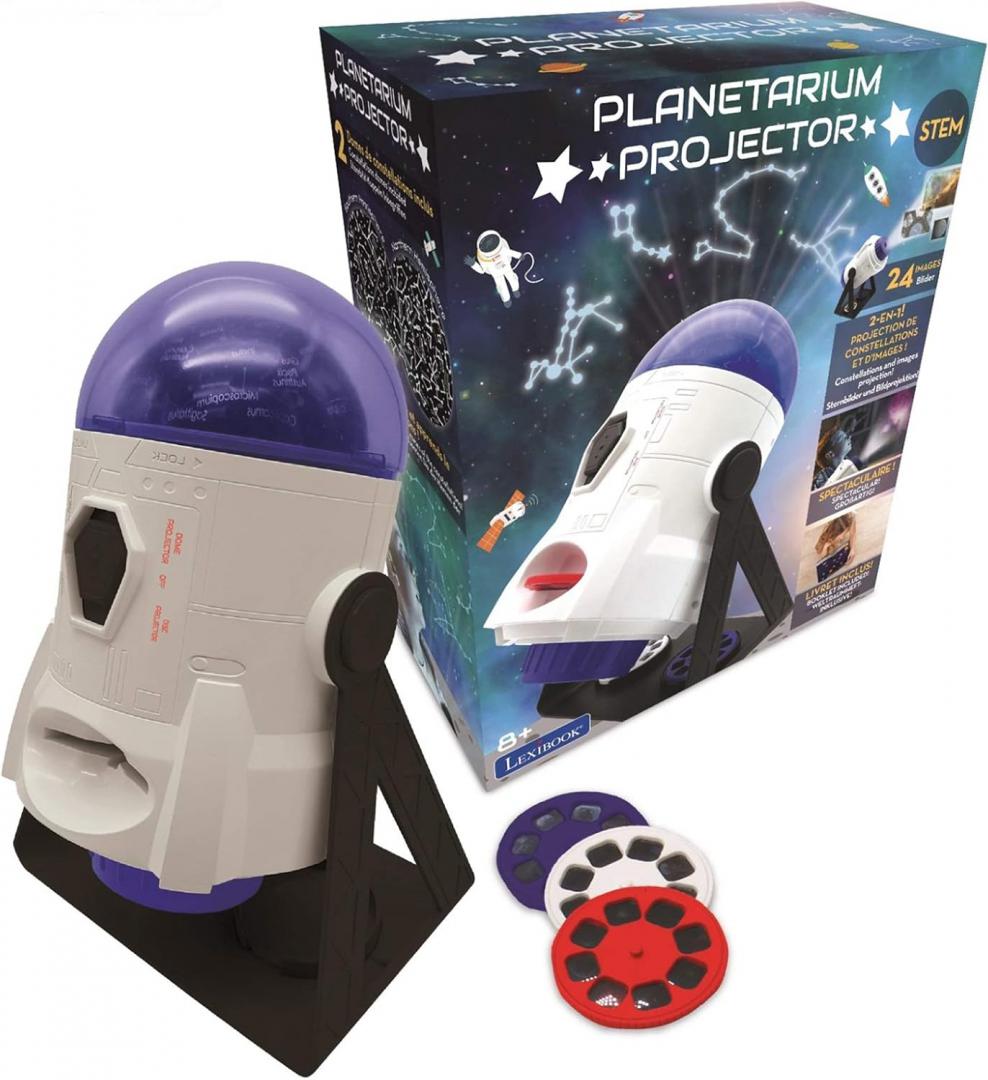Proiector Planetariu 2in1 Constelatii 360° Lexibook Disney