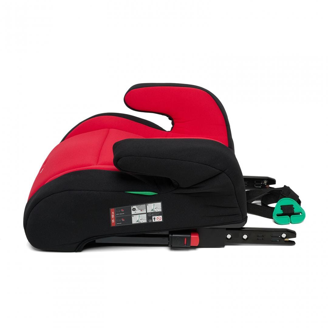 Înălțător Auto U-Grow 125-150 cm ISOFIX i-Size Negru/Roșu - imagine 4