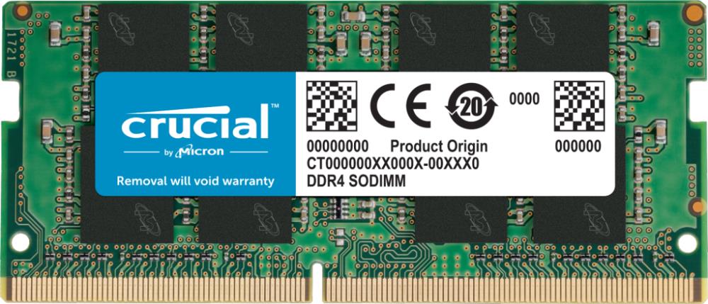 Memorie RAM Crucial 8GB DDR4 3200MHz SODIMM - Upgrade Laptop
