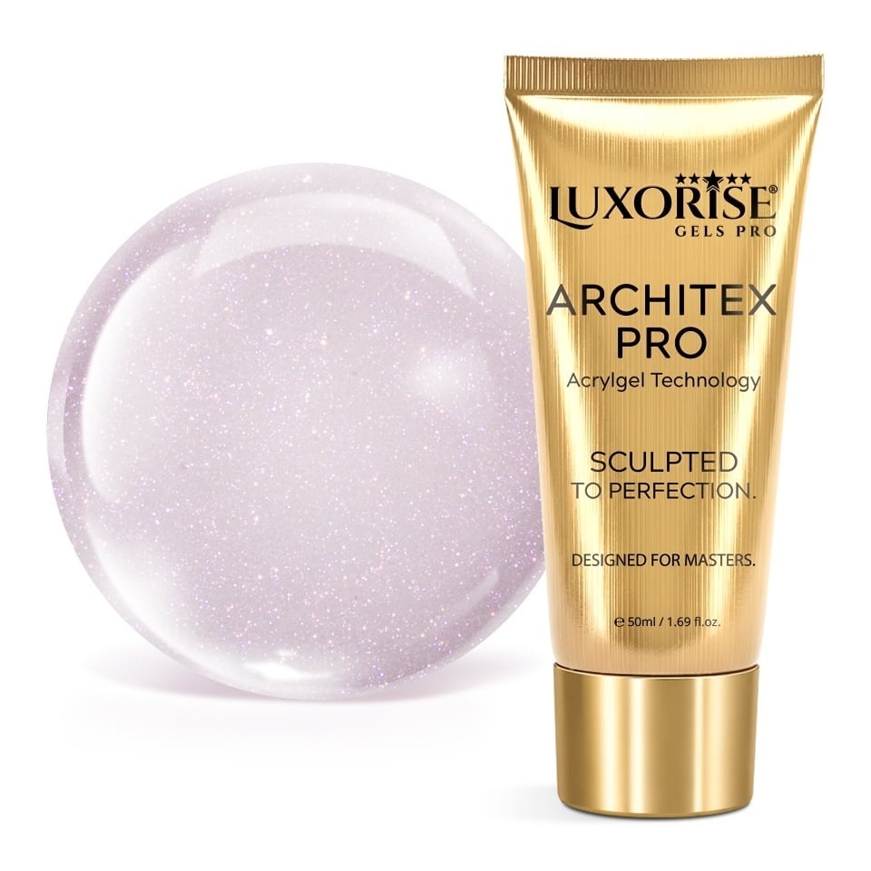 Polygel LUXORISE ARCHITEX PRO - Intense Elegance Collection, Bordeaux Gem, 50ml
