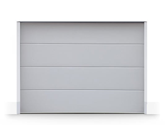 Usă Garaj Sectională Atu tech Argintiu RAL9006