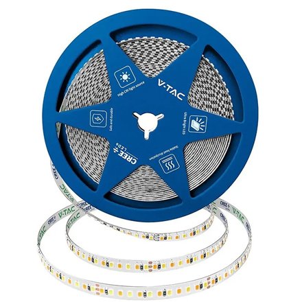 Banda LED 5MM 8W/M 24V IP20 rola 10M 3IN1 CREE V-TAC