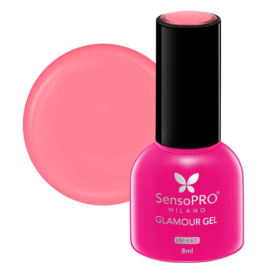 Oja Semipermanenta Glamour Gel SensoPRO Milano Tropical Crush 8ml
