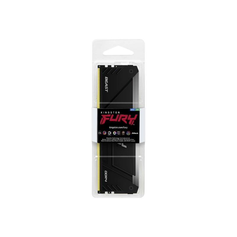 Memorie RAM Kingston 8GB DDR4 3600MHz FURY Beast RGB - imagine 16