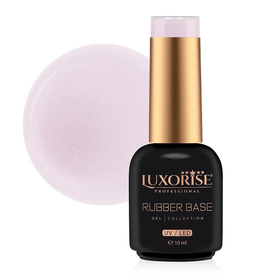 Rubber Base Luxorise Fantasy Rose 10ml - imagine 2
