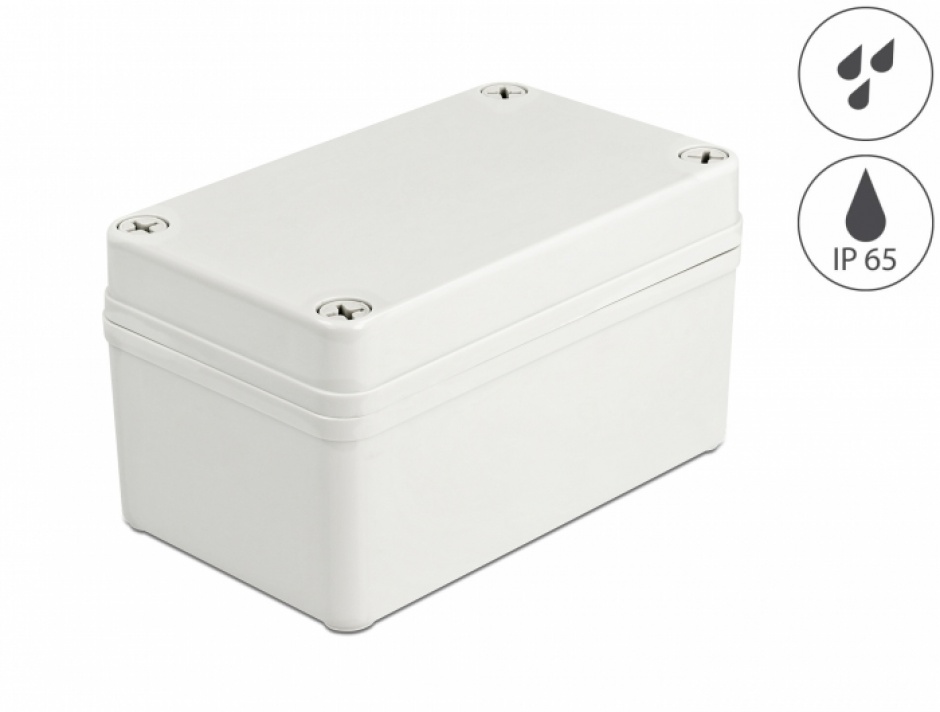 Carcasă Instalare IP65 Delock, 130x80x70 mm