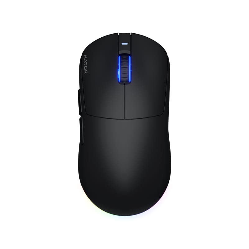 Mouse HATOR Quasar 3 Wireless 12000 DPI Negru - imagine 2
