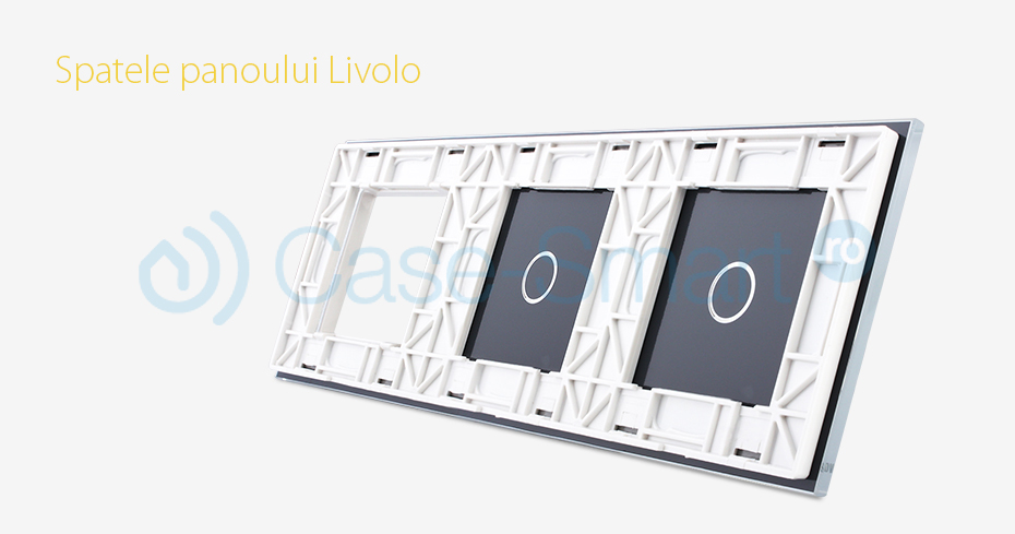 Panou Touch Livolo 2 Prize + 2 Comutatoare - imagine 5