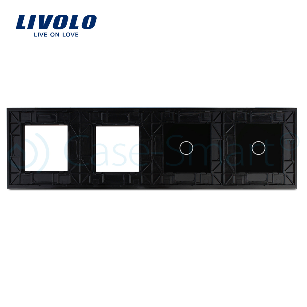 Panou Touch Livolo 2 Prize, Sticla Crystal - imagine 4
