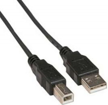 Cablu USB Imprimanta Spacer 3m USB 2.0 Type-B Negru