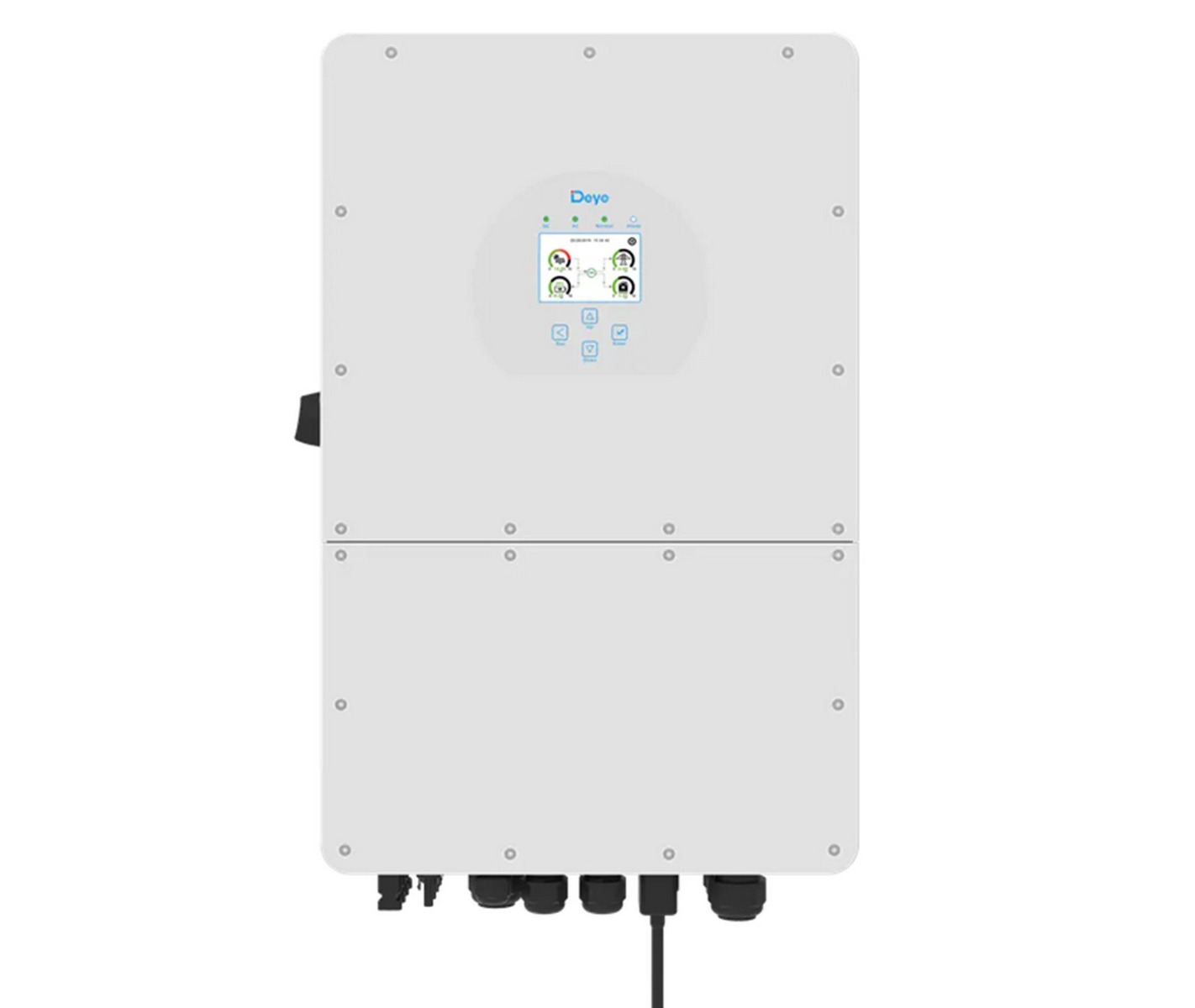 Invertor solar hibrid trifazat Deye SUN-25K-SG01HP3-EU-AM2, 25kW, eficienta 97%, IP65