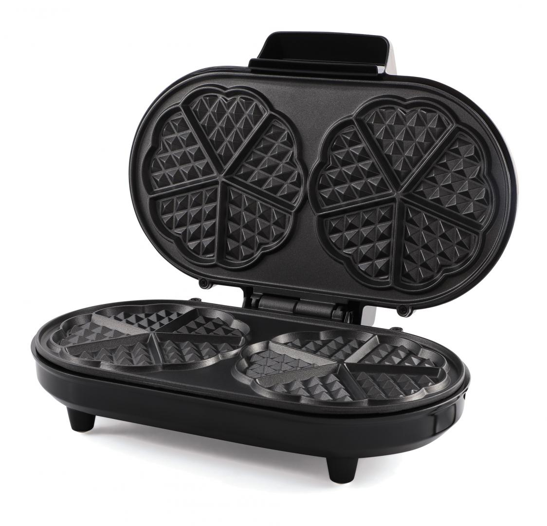 Aparat de Gofre Heinner HWF-1000CR, 1000W, Plăci Antiaderente - imagine 2
