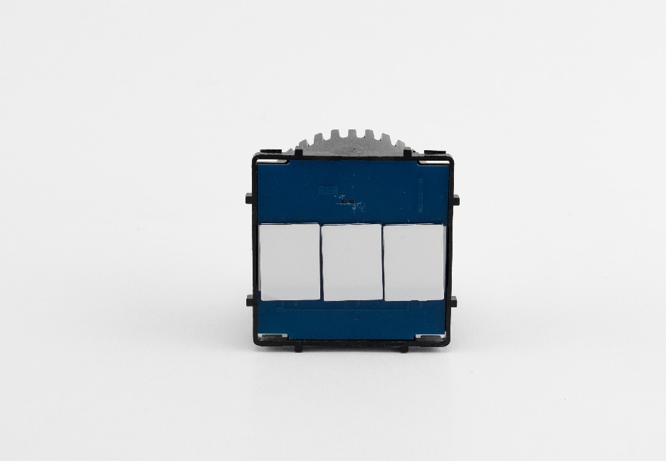 Modul Intrerupator Triplu Touch Luxion, Sticla - imagine 5