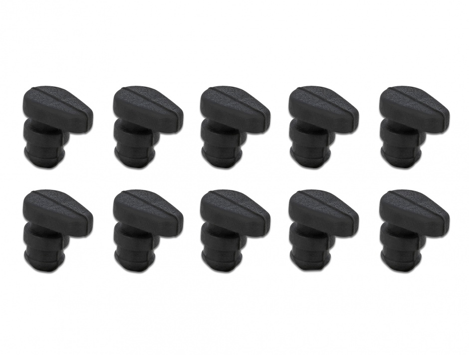 Set 10 Nipluri Cauciuc SSD M.2 Delock 18305
