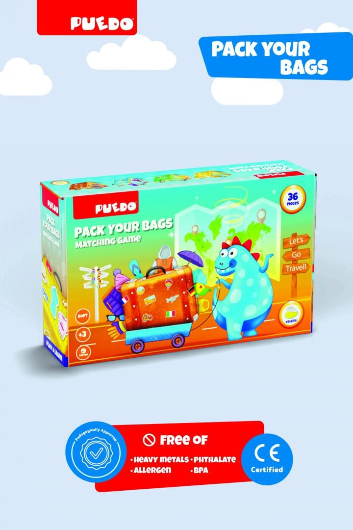 Joc Puzzle Fa-ti Bagajul - Joc Educativ pentru Copii - imagine 8