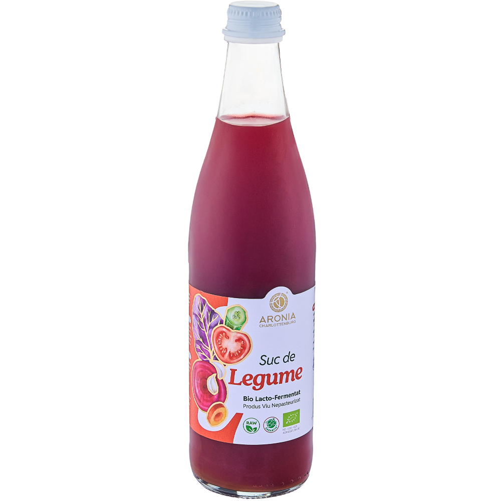 Suc Legume BIO Lacto-Fermentat 500ml Aronia