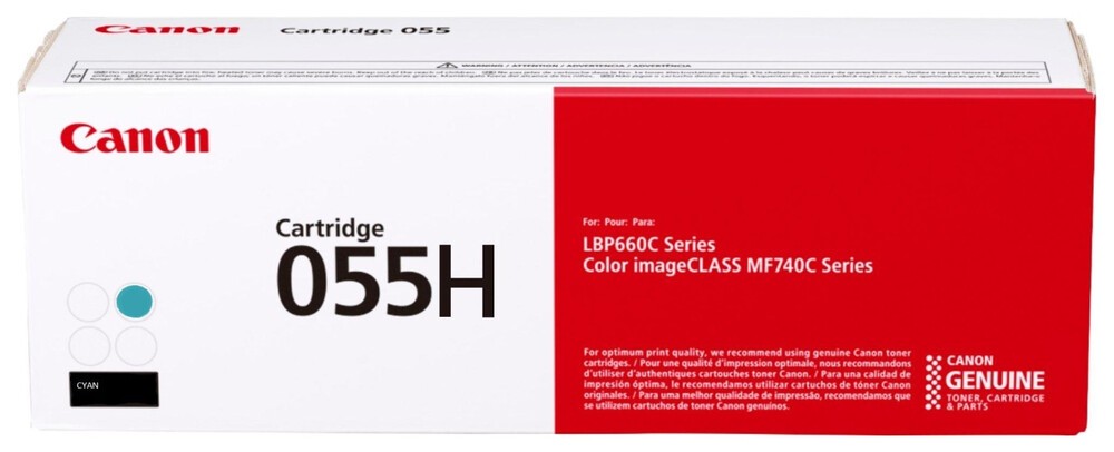 Toner Original Canon CRG055HC Cyan - 5900 pagini
