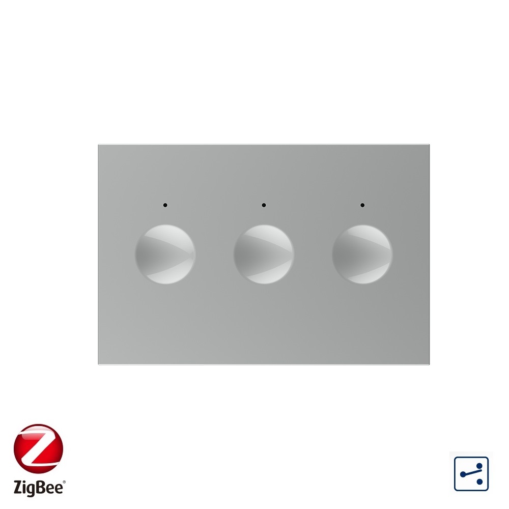 Modul Touch ZigBee Livolo Triplu Standard Italian - imagine 11