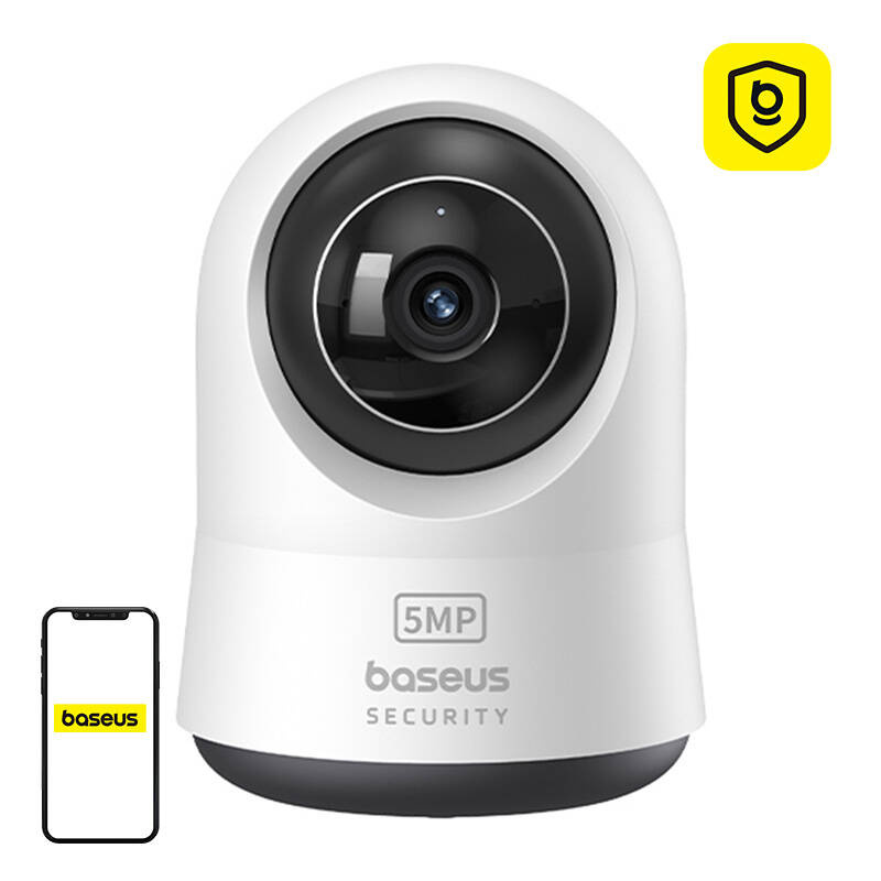 Camera Interior Baseus P1 Pro 3K Alb - Supraveghere Inteligenta - imagine 2