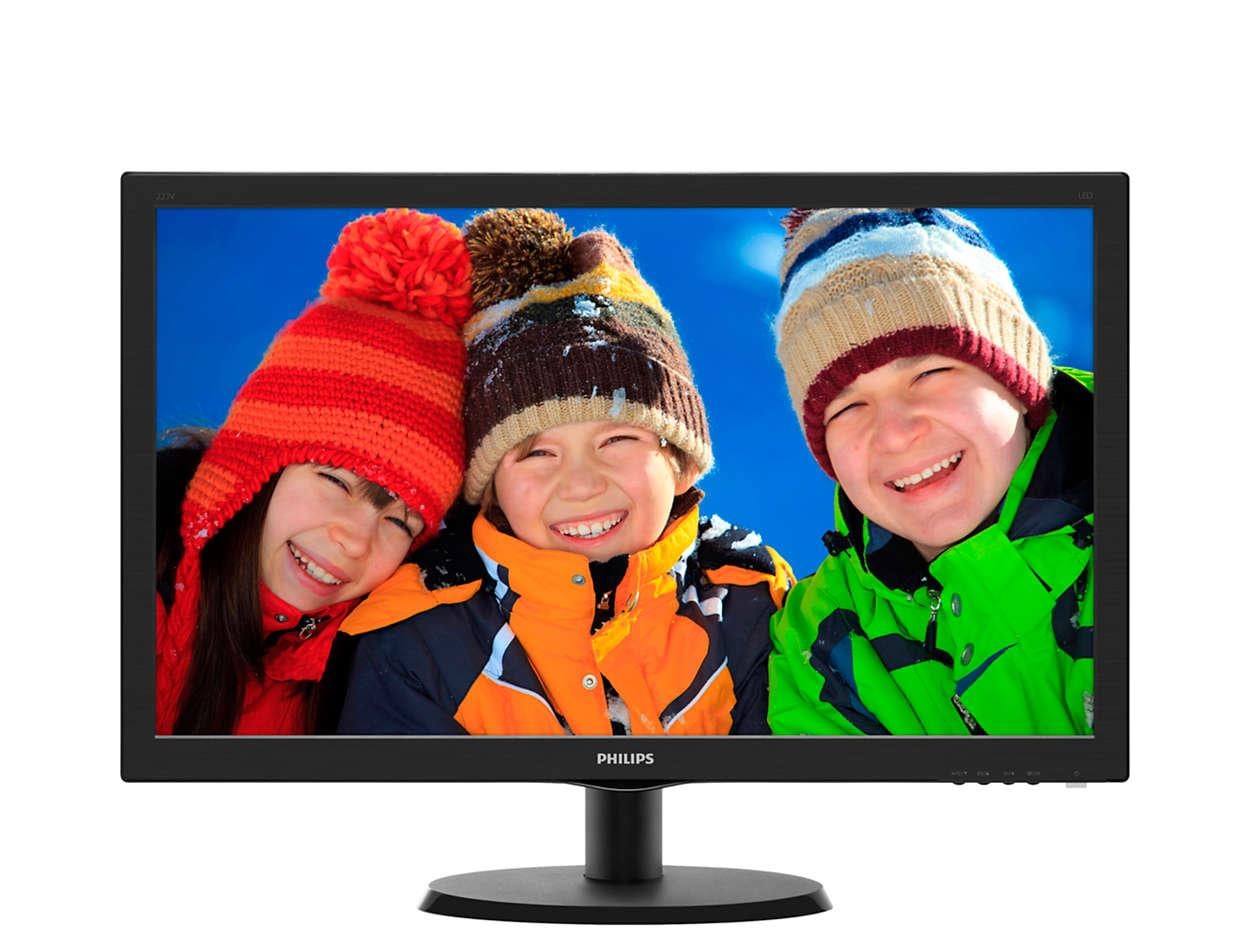 Monitor Philips 18.5" LED pentru Supraveghere