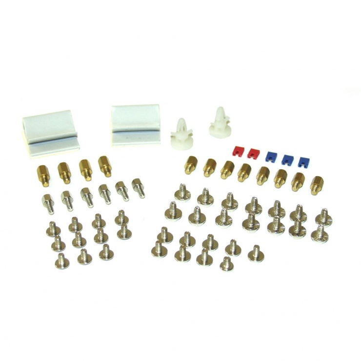 Set 63 piese PC InLine 77778: Suruburi si Cleme