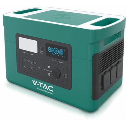 Acumulator V-Tac 1000Wh, LiFePO4 Portabil