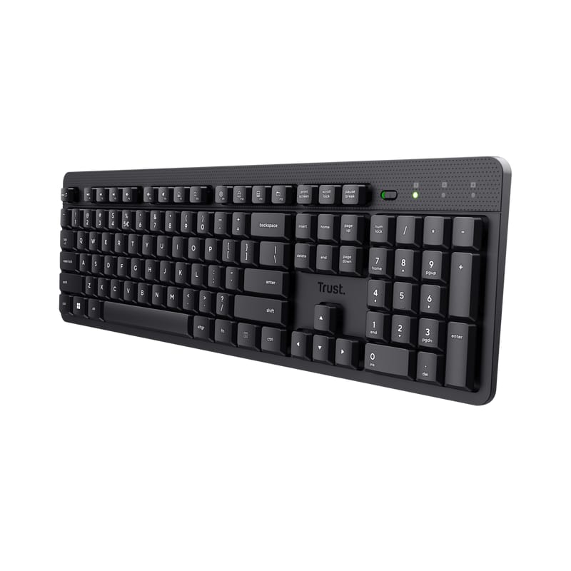Tastatura Trust Ody II Wireless Silentioasa, Negru - imagine 4