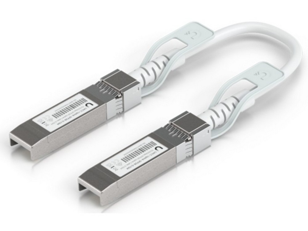 Cablu Uplink Direct Attach Ubiquiti UniFi, optimizare conexiune 1G SFP, 10G SFP+, 25G SFP28, 0.15m, cupru, UACC-Uplink-SFP28-0.15M