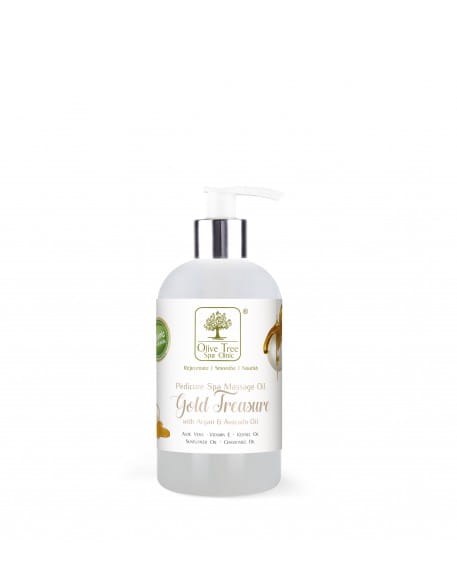 Ulei Masaj Pedicure Gold Treasure 236ml - Hidratare