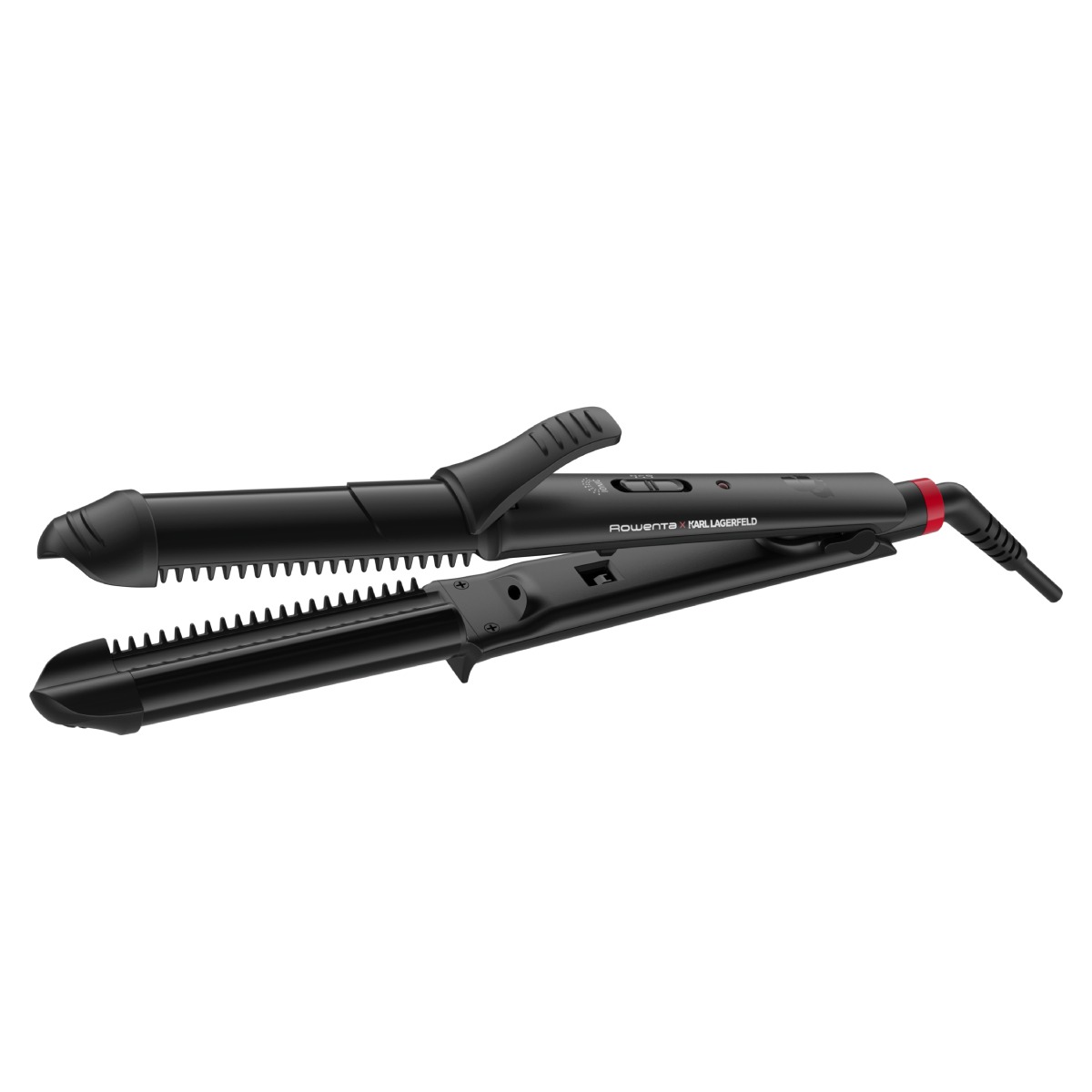 Rowenta x Karl 3-în-1: Îndreaptă, Bucle, Creponare