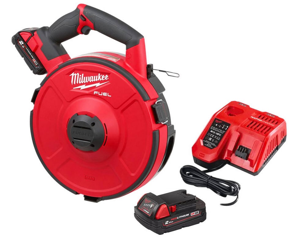 Tragator Cabluri Milwaukee M18 FPFT-202, 30m