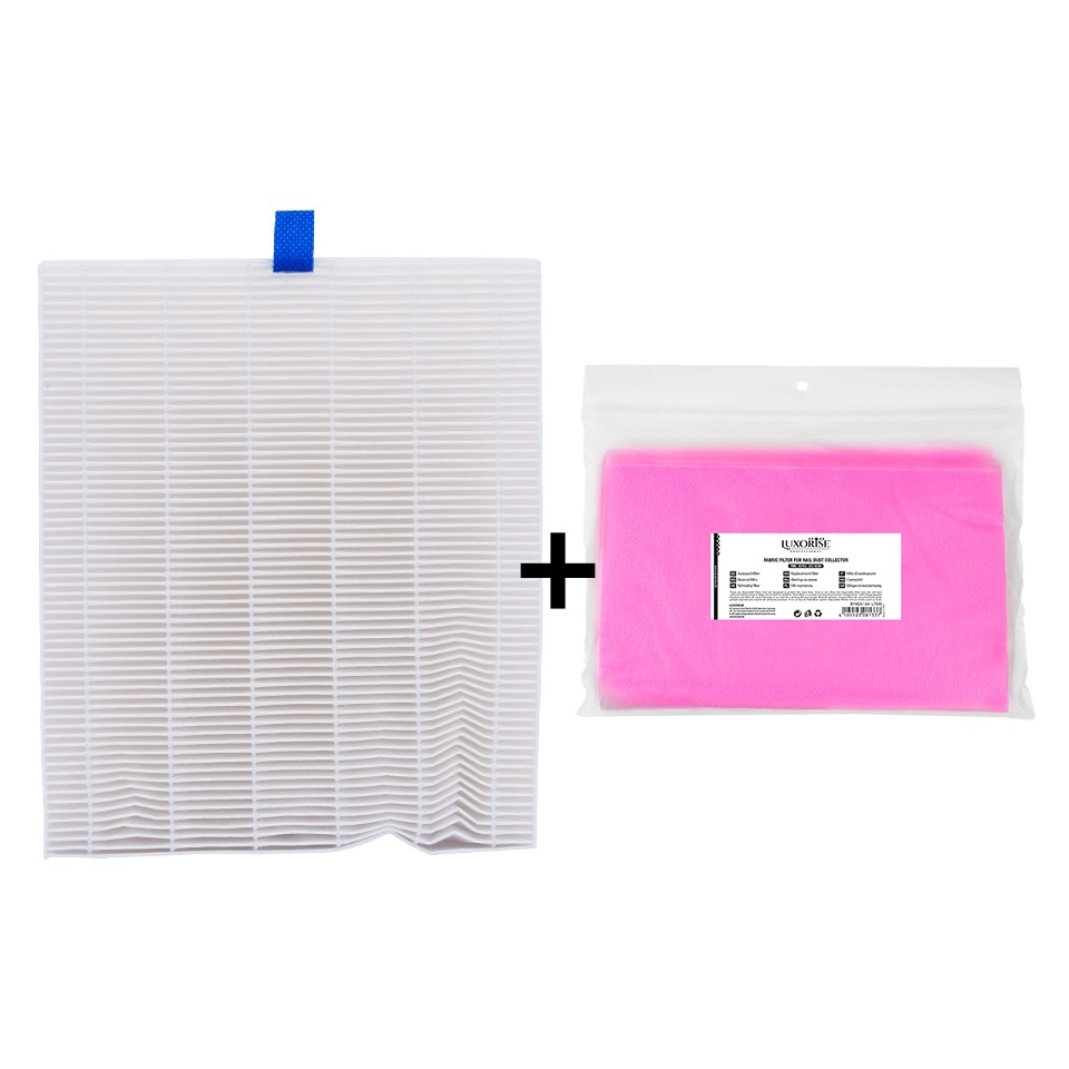 Set 50 buc Servetele Protectie + Filtru Aspirator GlamAir Pro LUXORISE