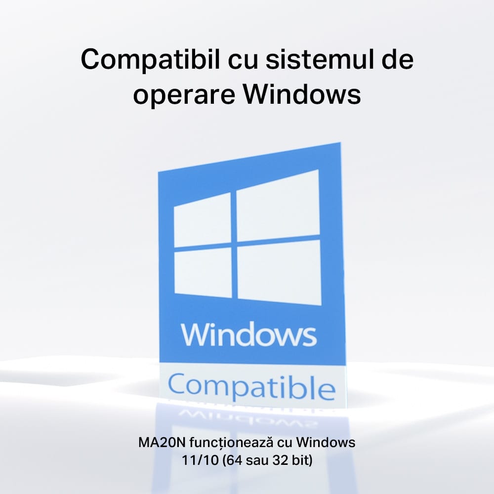 Adaptor Wireless Mercusys MA20N Dual Band AC650 - USB Nano - imagine 12